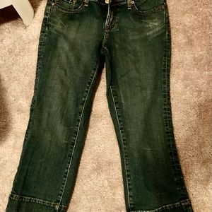 SEVEN 7 Prem Denim Women’s Cropped Capri Size 28